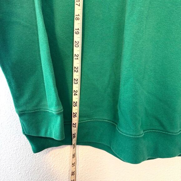 Vintage 90s Tommy Hilfiger Green Sweatshirt Size Large - Picture 4 of 8